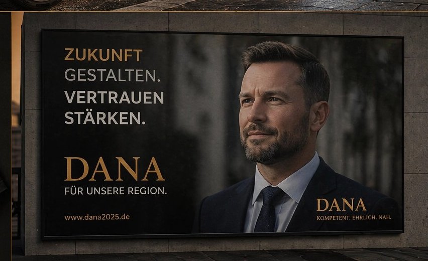 Kampagnenplakat DANA